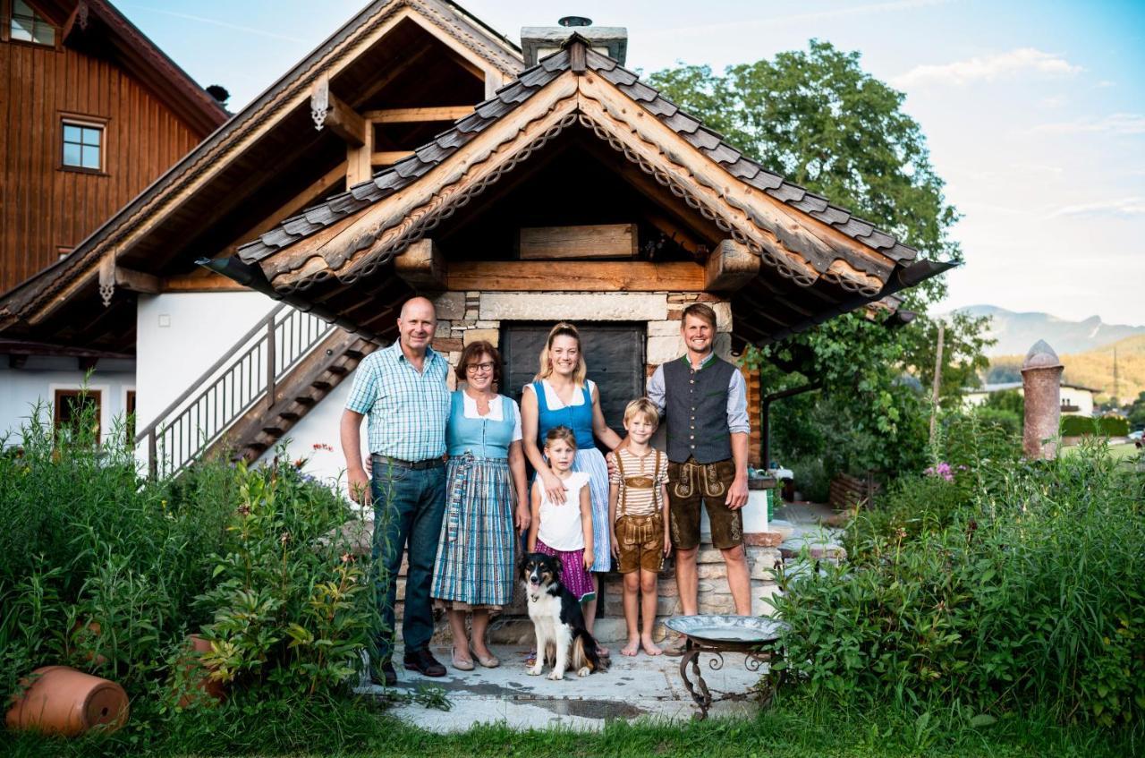 Bauernbraugut Lägenhet Hallein Exteriör bild